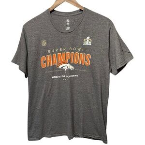 Denver Broncos Super Bowl 50 champions NFL football short sleeve sports T-shirt